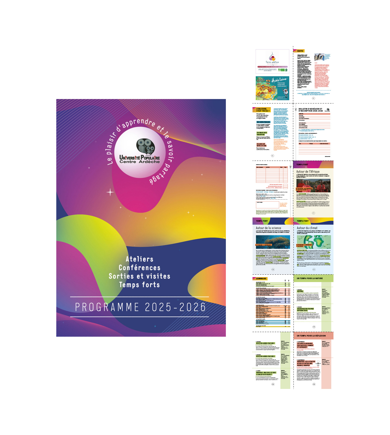 Brochure | Université Populaire Centre Ardèche – 2025-2026 V2