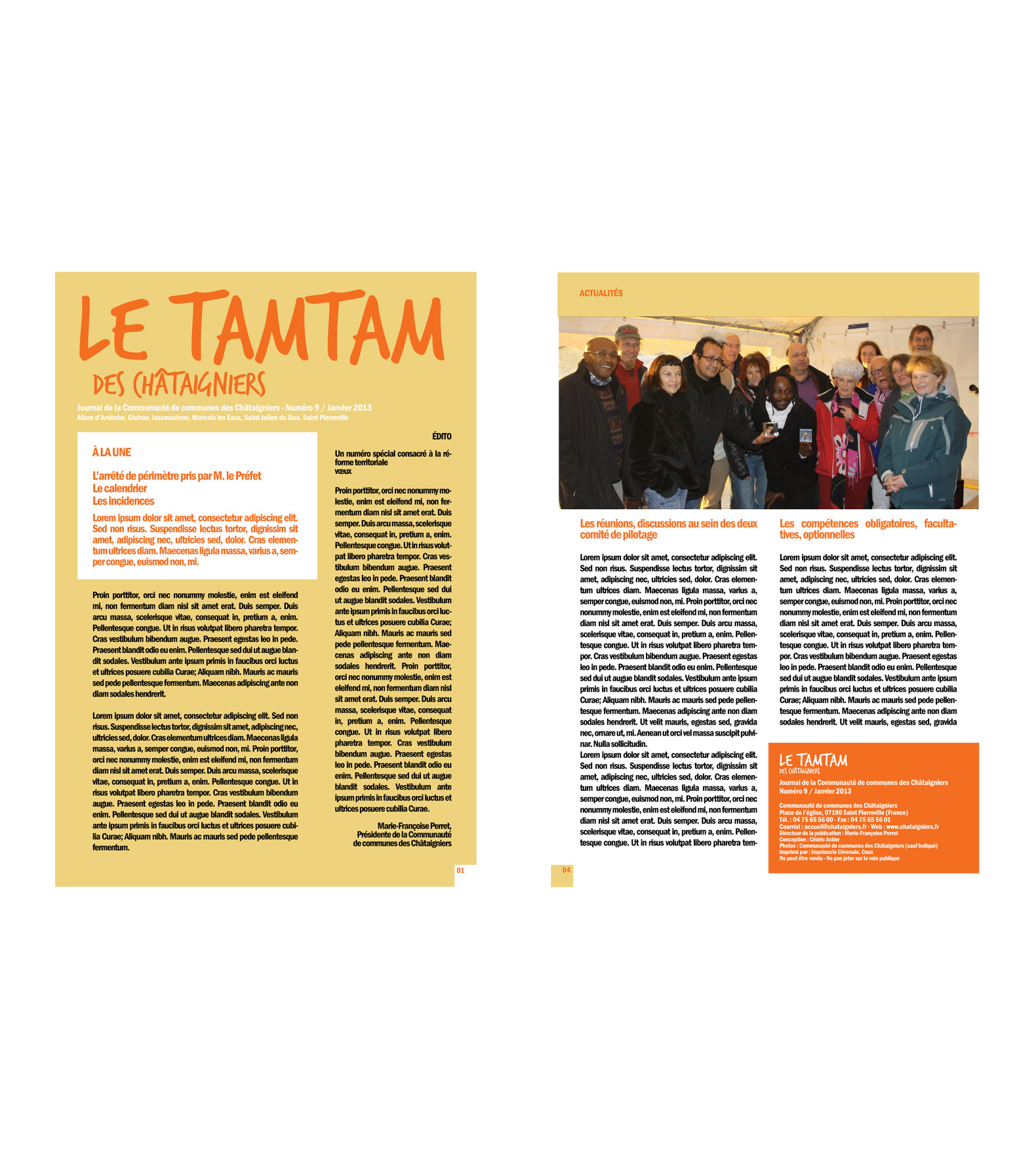 Bulletin | Communauté de communes des Châtaigniers