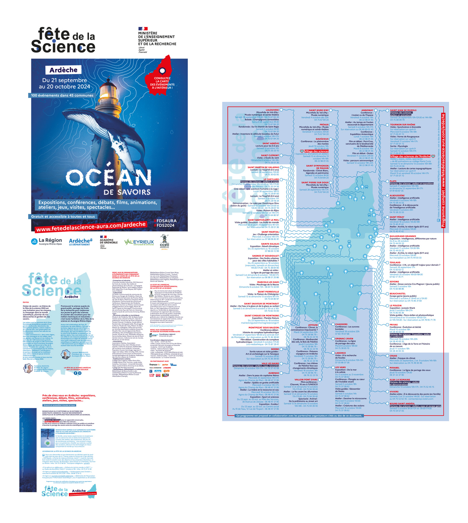 Flyer | Communauté de communes Val&rsquo;Eyrieux – Fête de la science Ardèche 2024