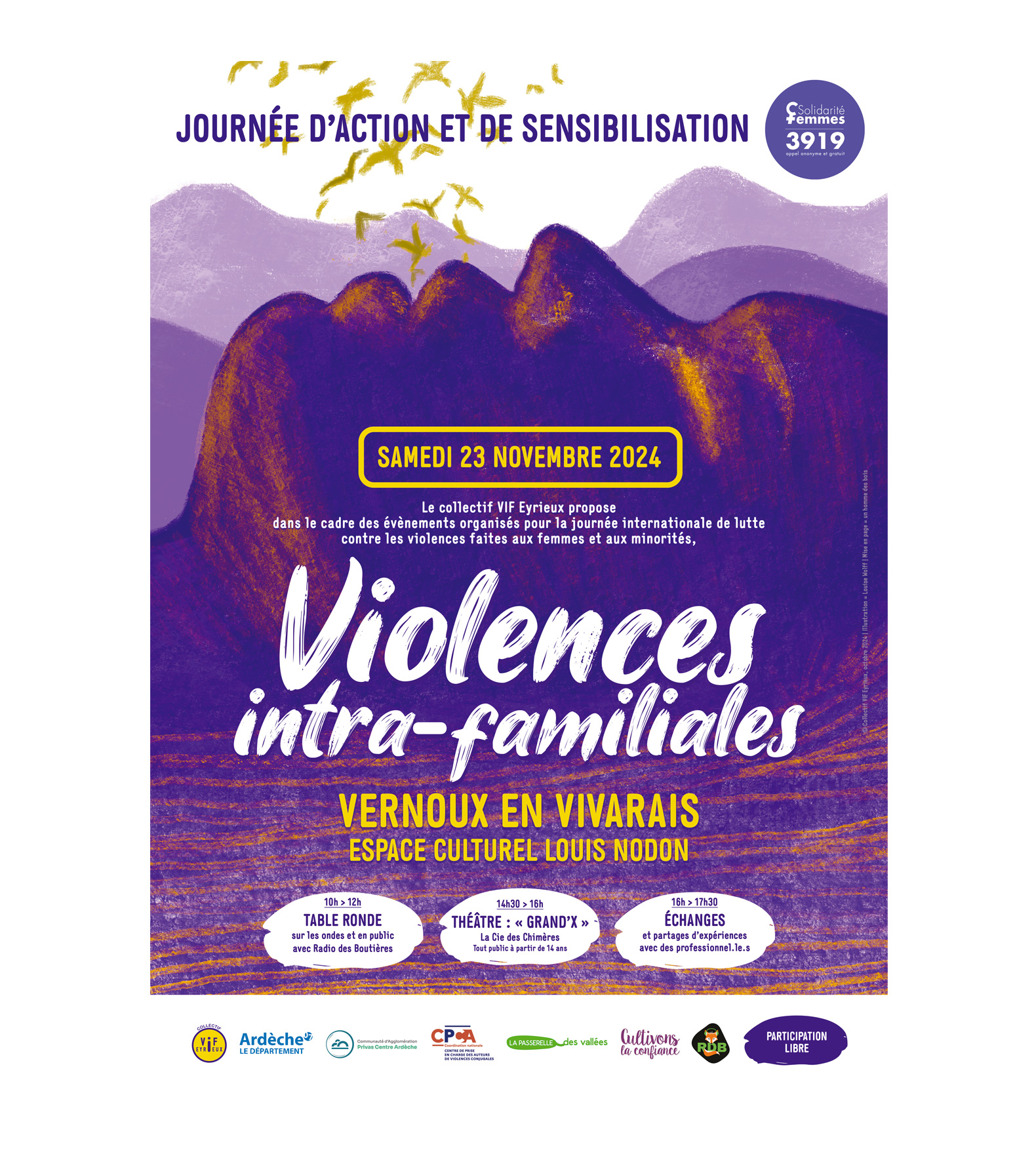 Affiche | Collectif VIF&rsquo;Eyrieux