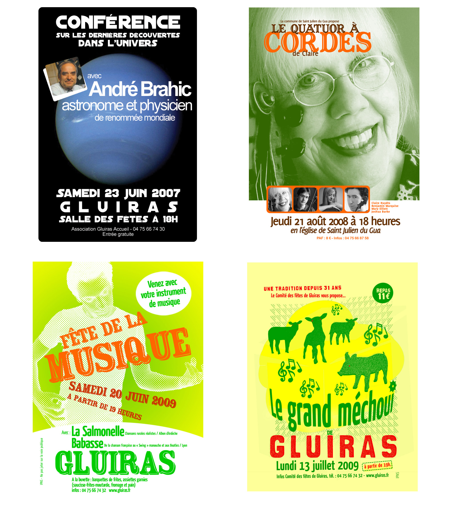 Affiche | Communes de Gluiras et Saint Julien du Gua