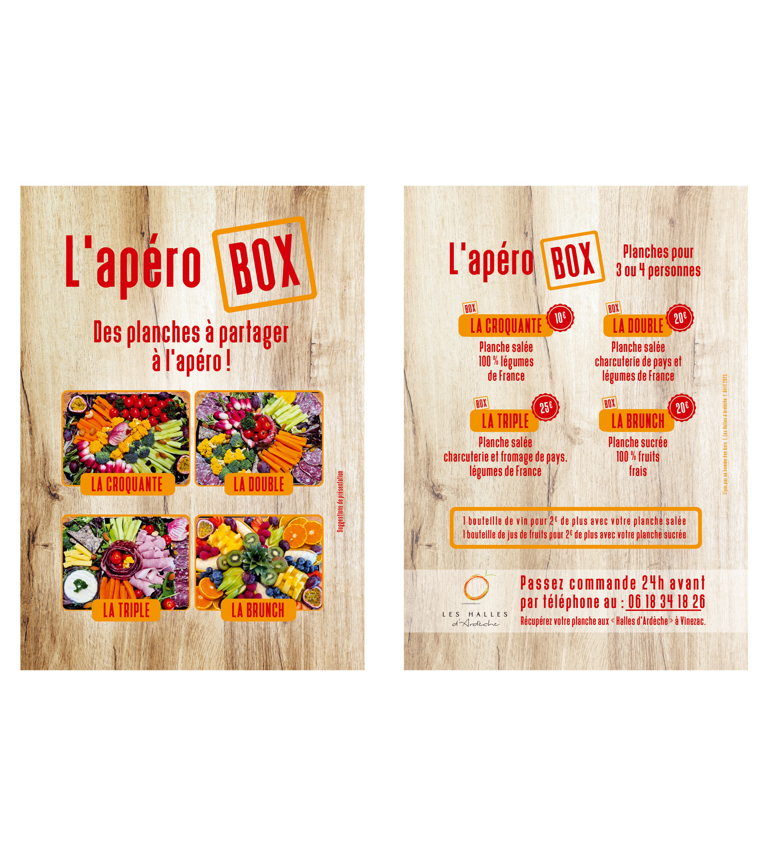 Flyer | Les Halles d&rsquo;Ardèche