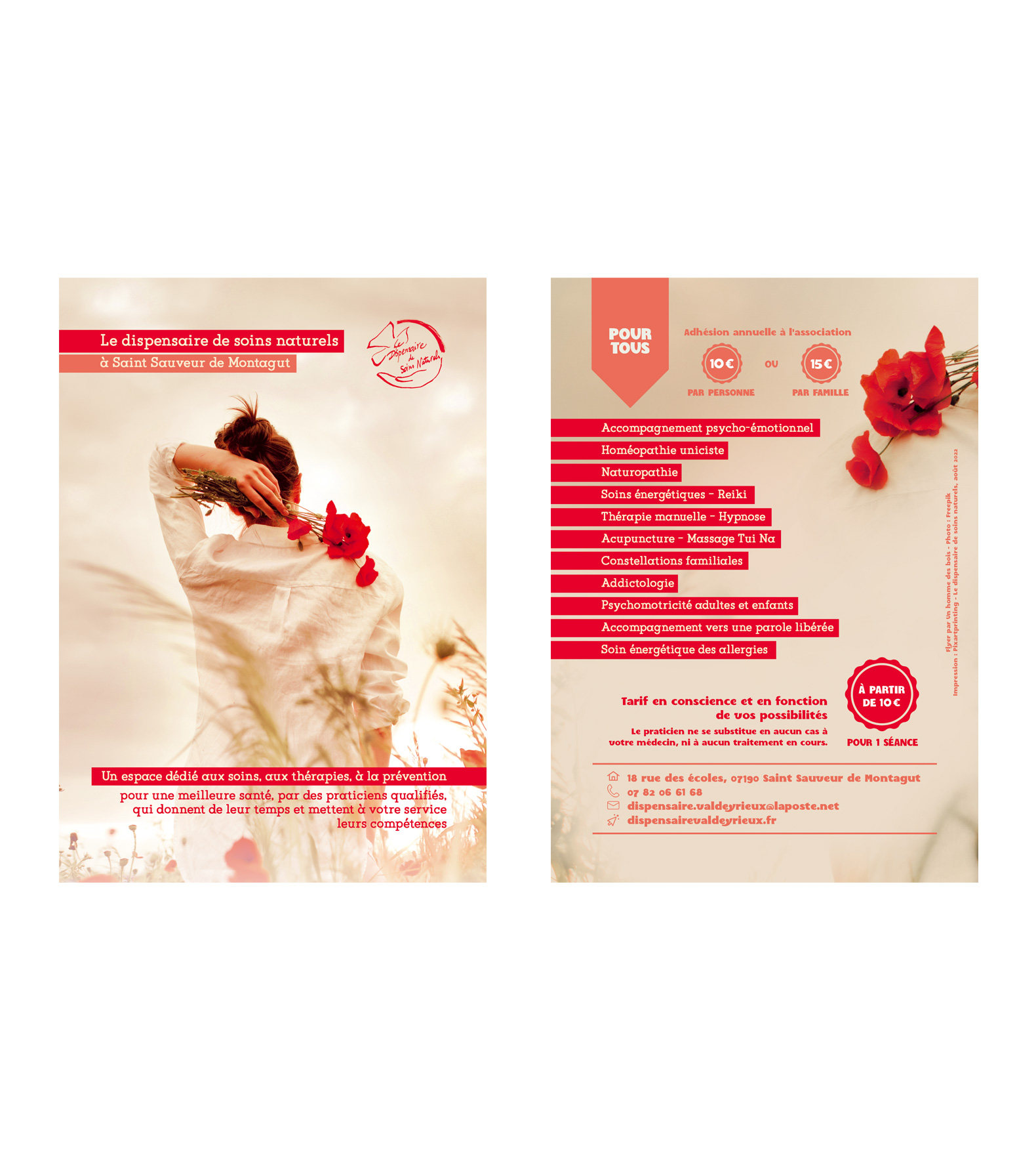 Flyer | Le dispensaire de soins naturels V2