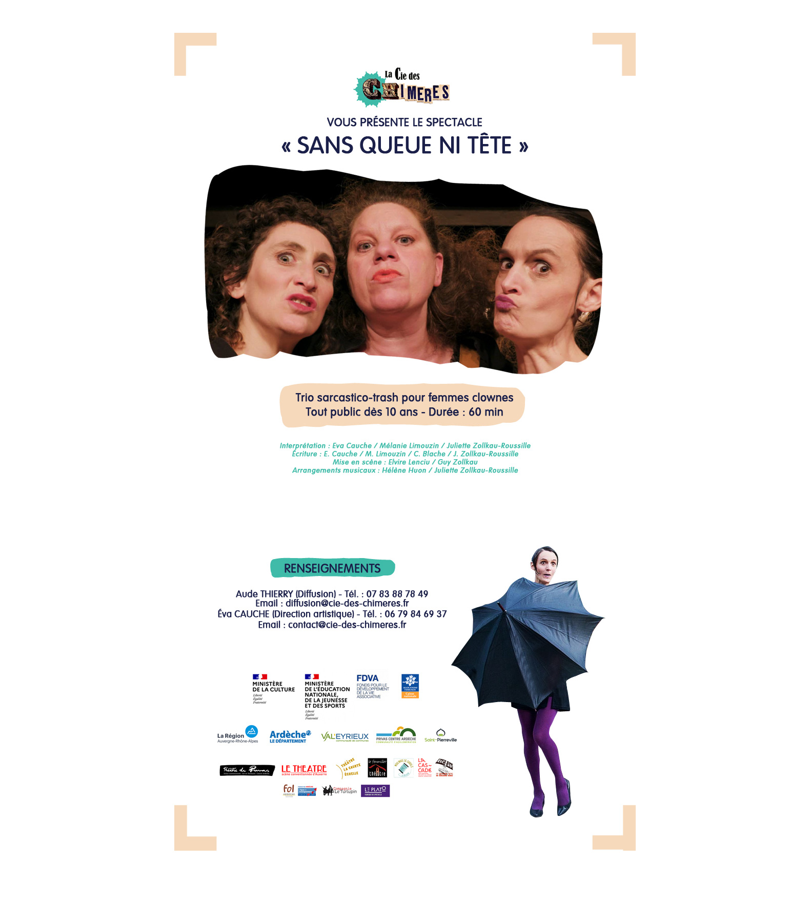 E-mailing | La Cie des Chimères – Sans queue ni tête