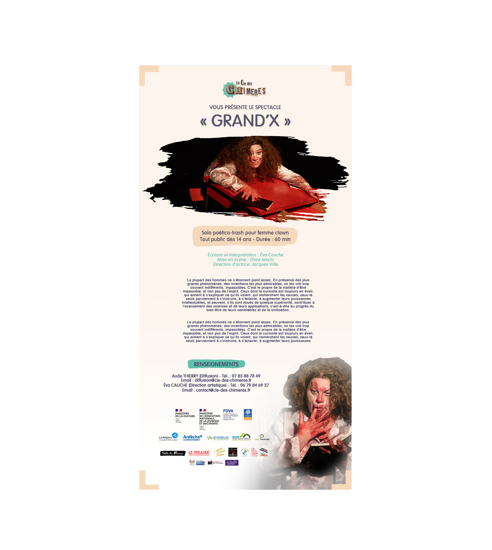 E-mailing | La Cie des Chimères – Grand&rsquo;X