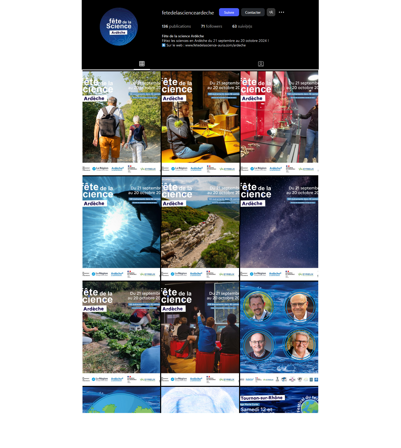 Instagram | Fête de la science Ardèche 2024