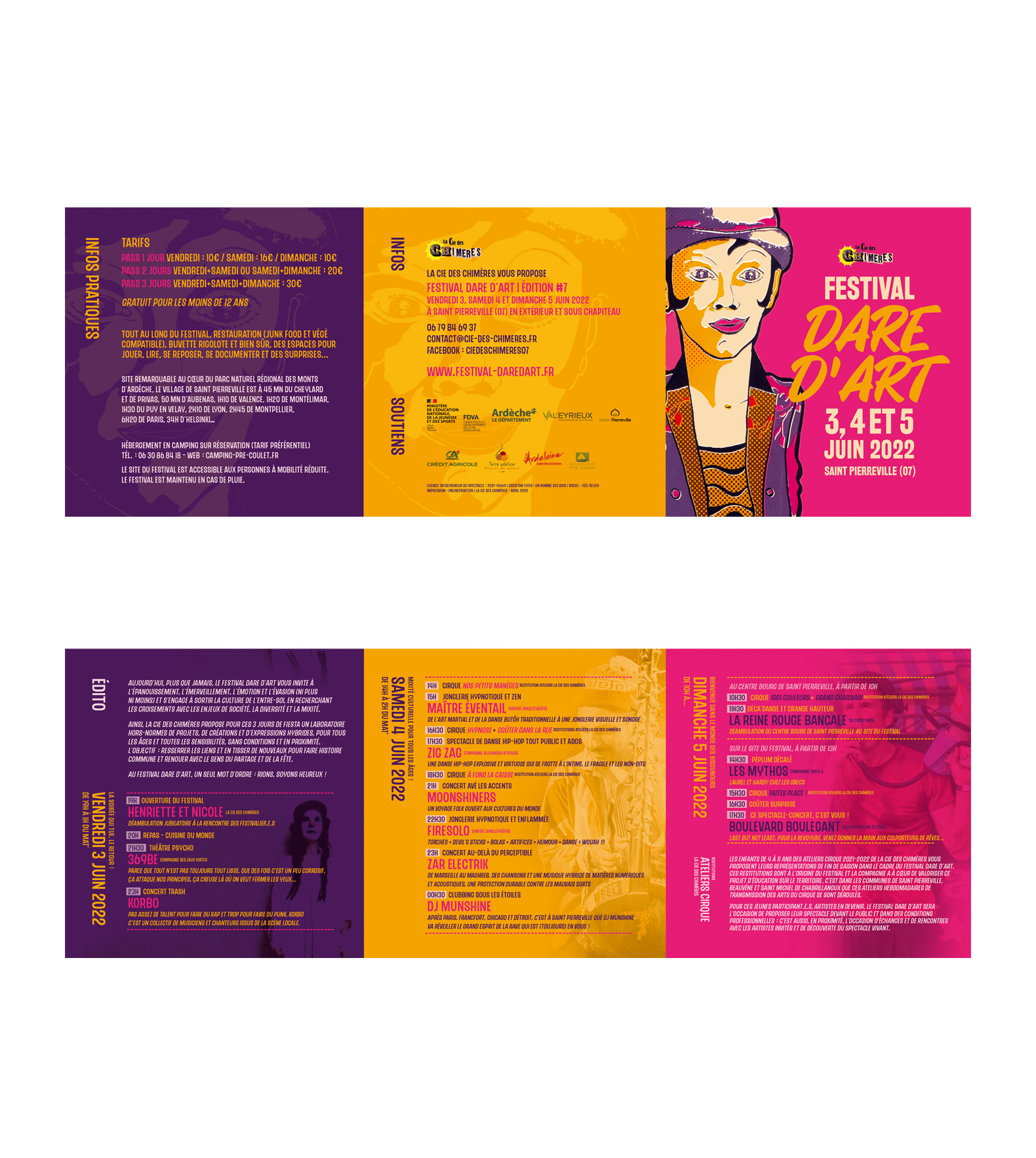 Flyer | Festival Dare d&rsquo;Art 2022