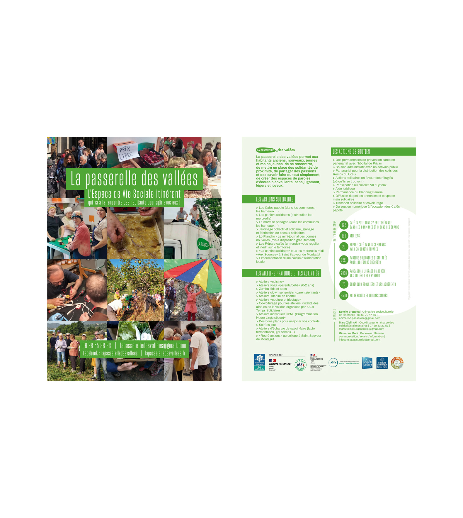 Flyer | La passerelle des vallées – Rentrée 2025