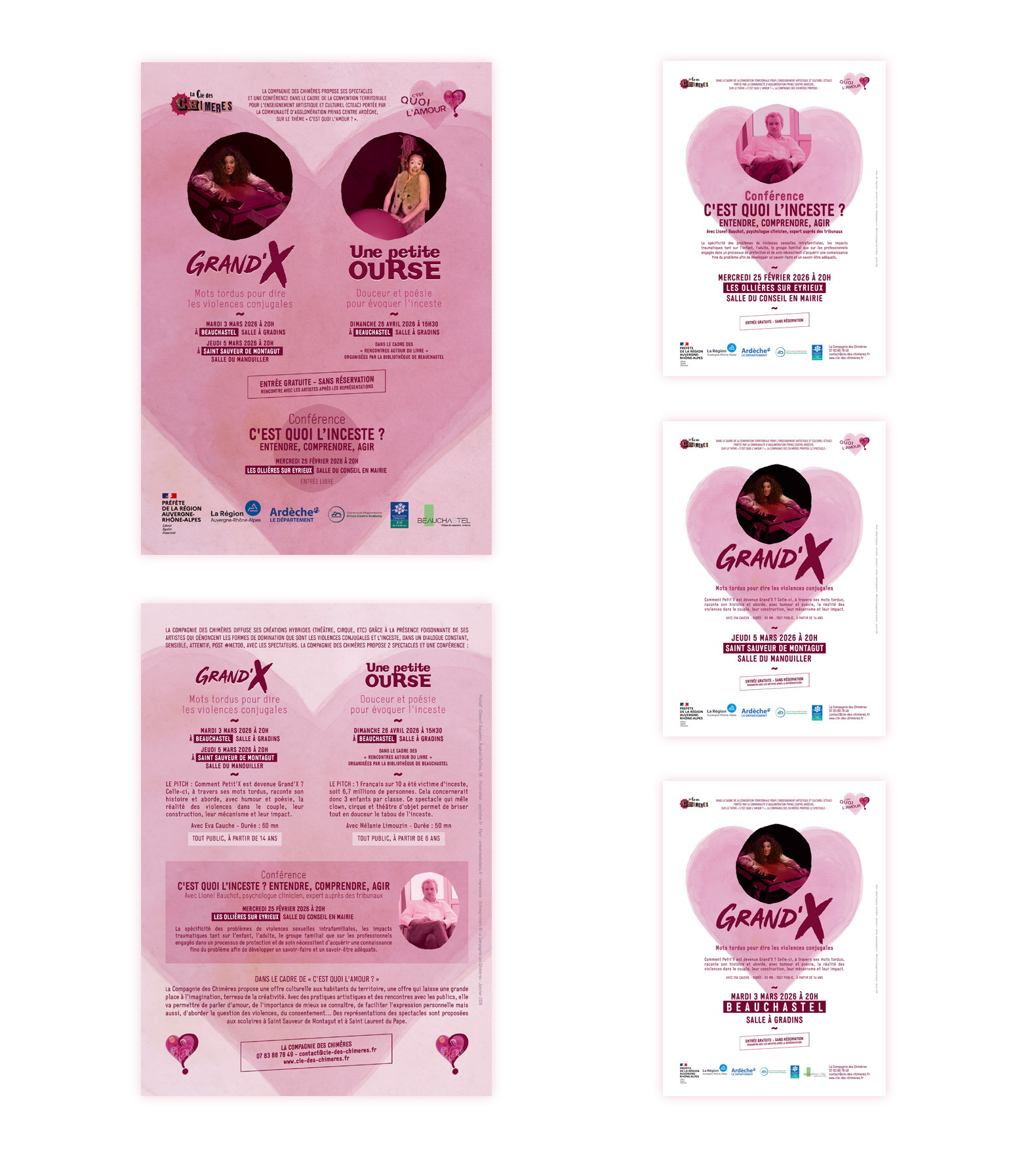 Flyer | La Compagnie des Chimères