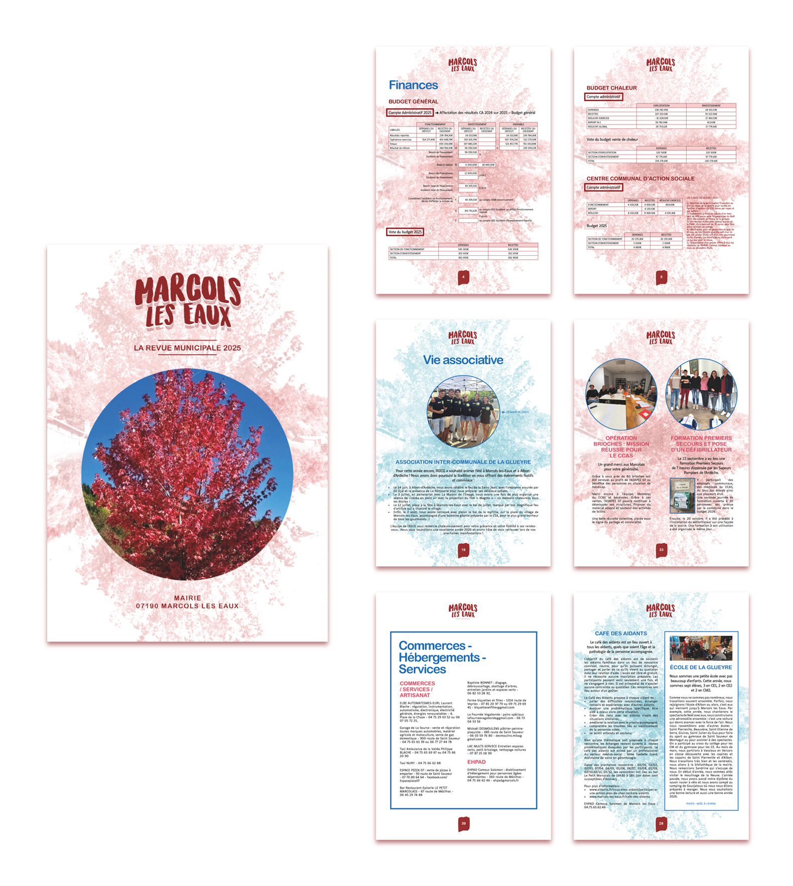 Revue municipale | Commune de Marcols les Eaux