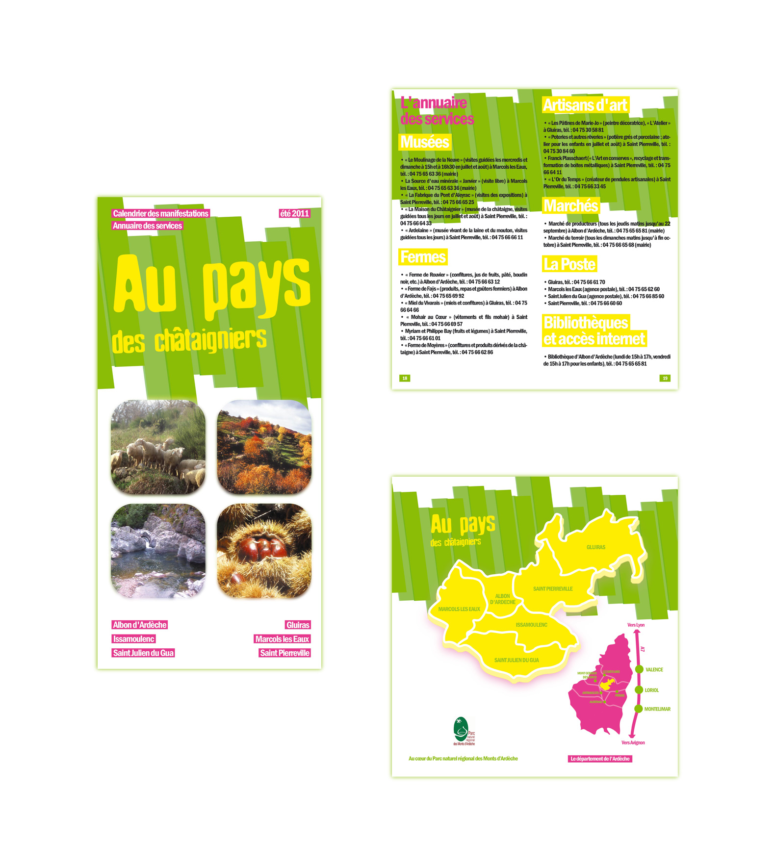 Brochure | Communauté de communes des Châtaigniers (office de tourisme)