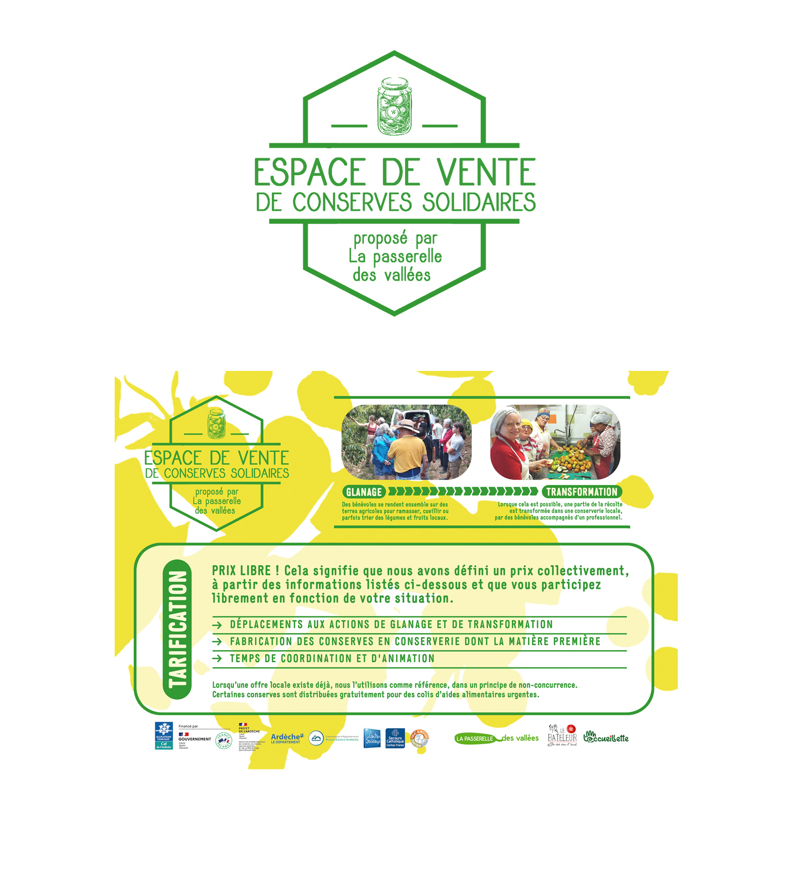 Affiche | La passerelle des vallées