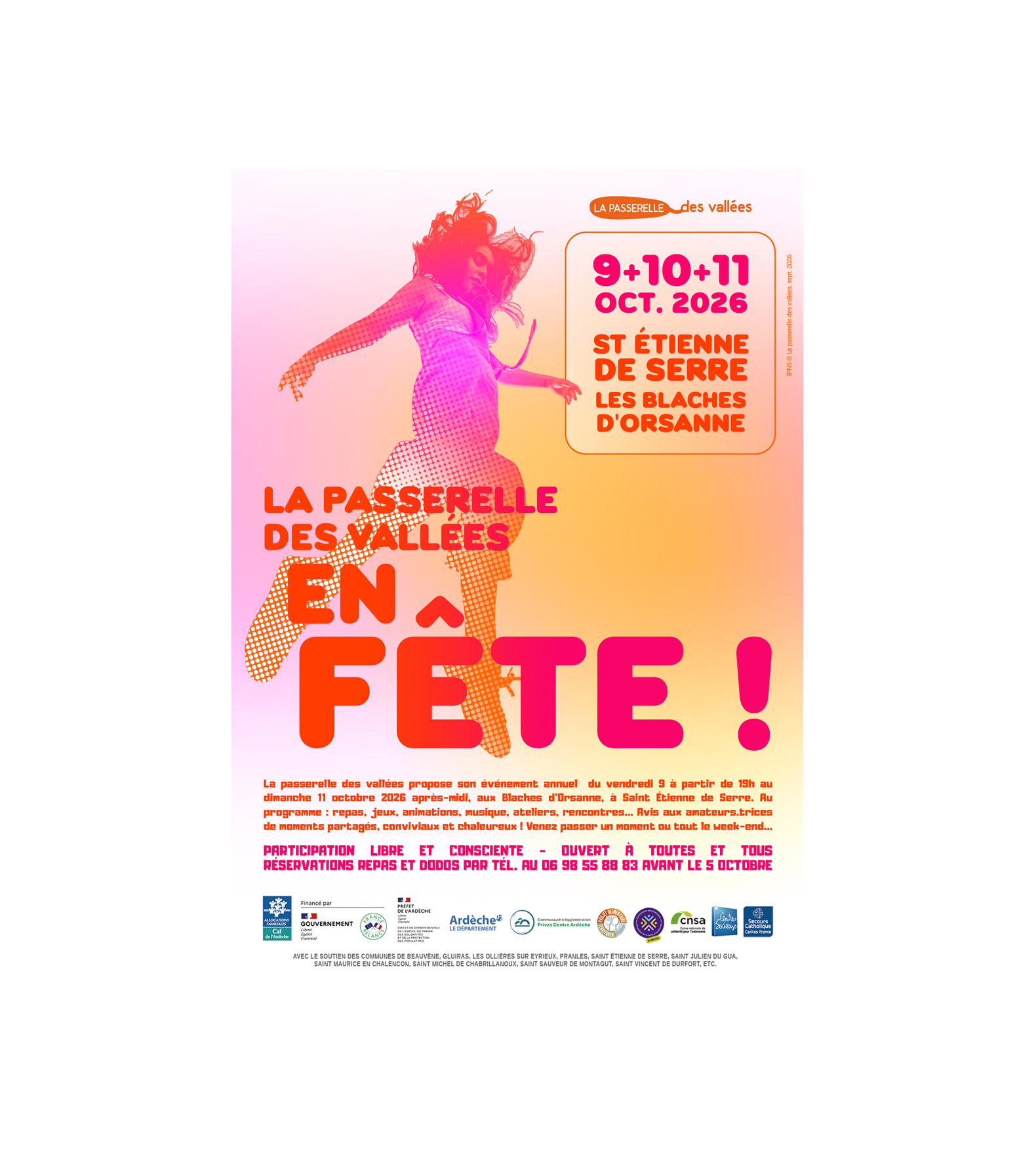 Affiche | La passerelle des vallées en fête !