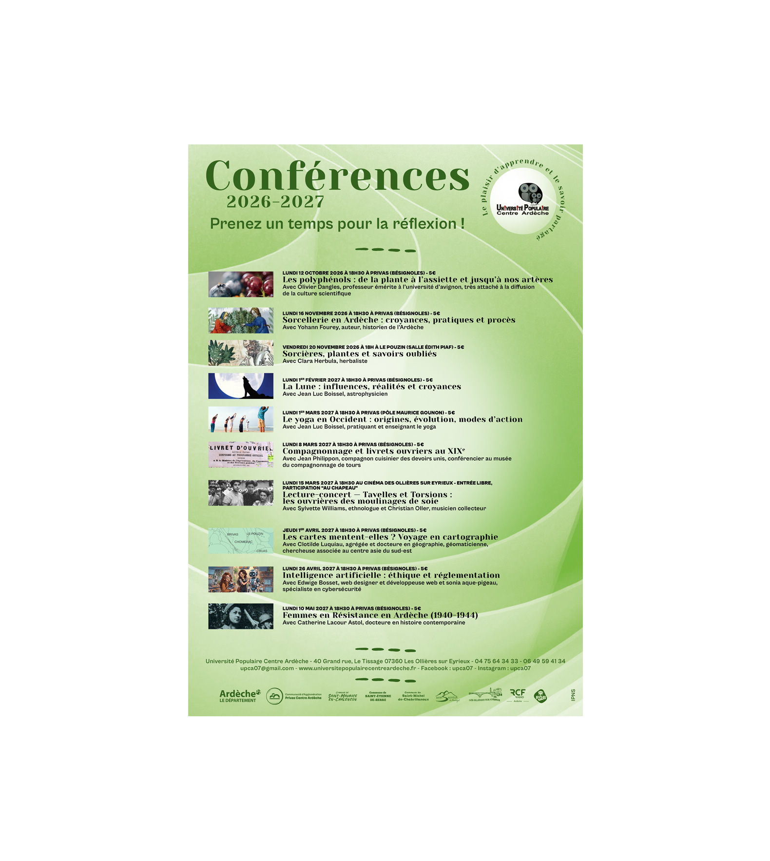 Affiche | Conférences
